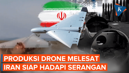 Produksi Drone Iran Naik 10 Kali Lipat, Siap Ladeni Berbagai Skenario Serangan