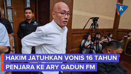 Ary Gadun FM Divonis 16 Tahun Penjara, Mobil Mewah dan Kapal Disita Negara