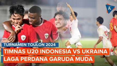 Live Streaming Timnas U20 Indonesia Vs Ukraina di Toulon Cup 2024, Malam Ini!