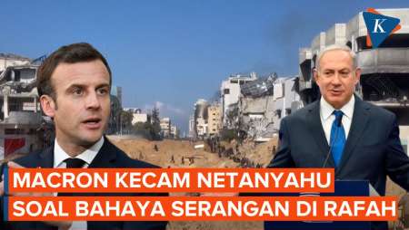 Presiden Perancis Kecam Keras Serangan Israel ke Rafah