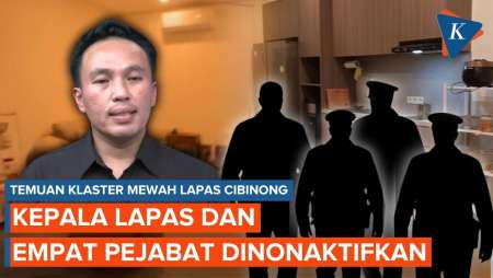 Kepala Lapas Cibinong Dan 4 Pejabat Lain Dinonaktifkan Buntut Temuan Klaster Mewah