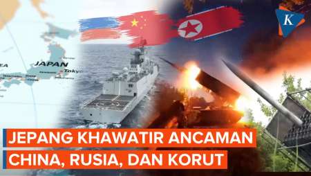 Aktivitas Militer China, Rusia, dan Korut Picu Kekhawatiran Keamanan Jepang