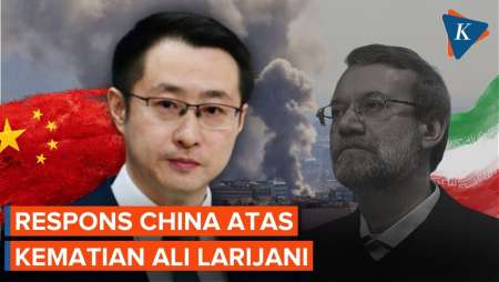Respons China Atas Kematian Pemimpin Dewan Keamanan Iran Ali Larijani