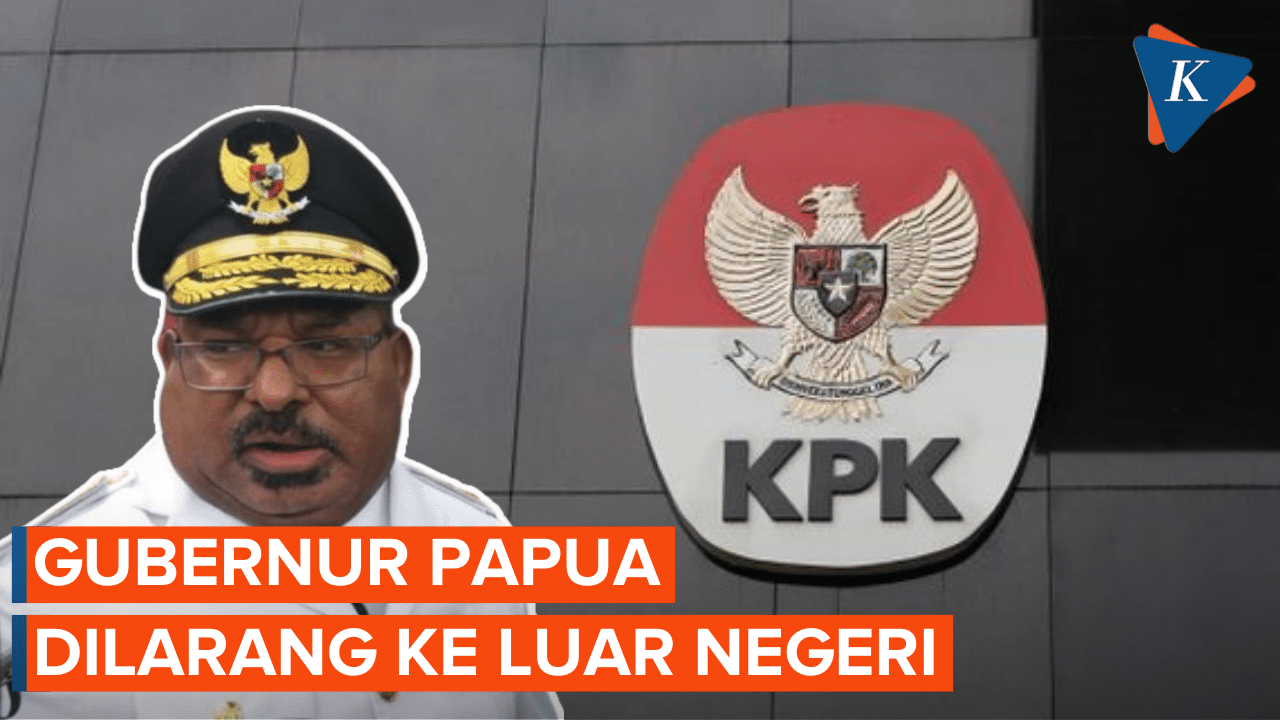 KPK Larang Gubernur Papua Lukas Enembe ke Luar Negeri