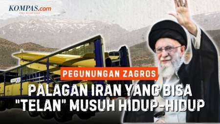 "Jebakan" Geografis Iran: Taktik Benteng Pegunungan Zagros Dan Kota Rudal Mematikan