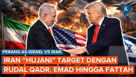 Serangan Balasan 5 Jam Iran, Rudal Fattah, Qadr Hingga Emad Dilepaskan Ke Israel Dan Pangkalan AS