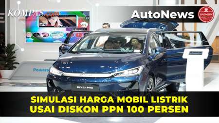 Simulasi Perhitungan Harga Mobil Listrik Usai Diskon PPN 100 Persen