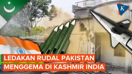 Pakistan Membalas! Ledakan Terdengar di Kashmir yang Dikuasai India