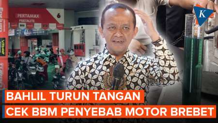 Bahlil Terjunkan Tim Cek BBM Penyebab Motor Brebet Di Jatim
