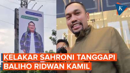 Soal Rumor Maju Pilgub DKI, Sahroni: Kalau Lawan Ridwan Kamil Mah Gampang, Terlalu Mudah