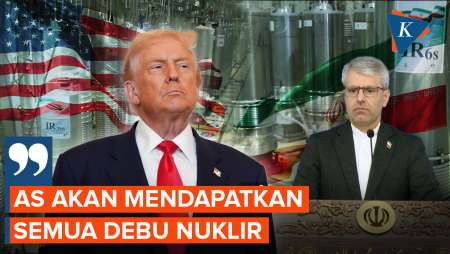 Trump Ambisi Keruk Semua Uranium, Iran: Tak Akan Pindah Ke Mana Pun!