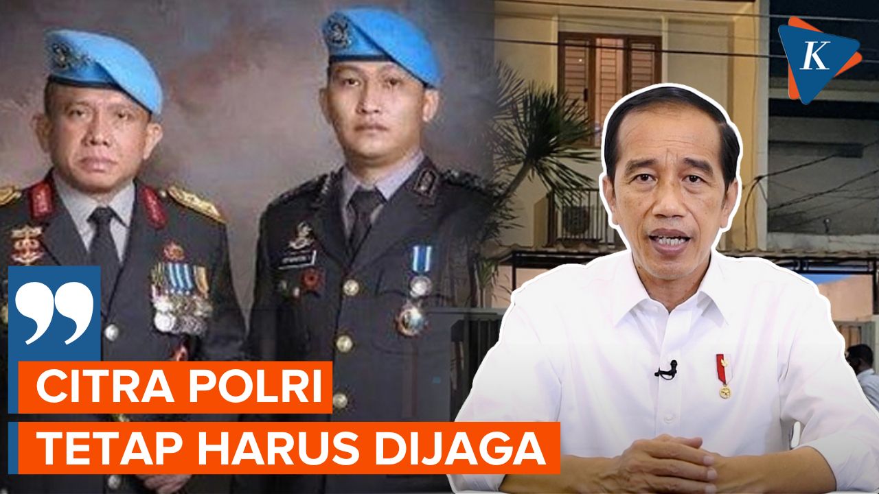 Soal Kasus Brigadir J, Jokowi Ingatkan Pentingnya Menjaga Kepercayaan Masyarakat Terhadap Polri
