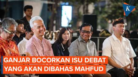 Ganjar Beri Bocoran Isu yang akan Dibahas Mahfud di Debat Keempat