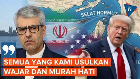 Iran Sebut Proposal Damainya Ke AS Sangat Murah Hati