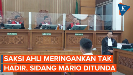 Alasan PN Jaksel Tunda Sidang Mario Dandy di Kasus Penganiayaan David Ozora