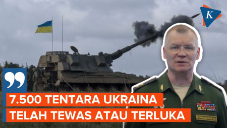 Rusia Klaim 7.500 Tentara Ukraina Tewas Sejak Pertempuran pada 4 Juni