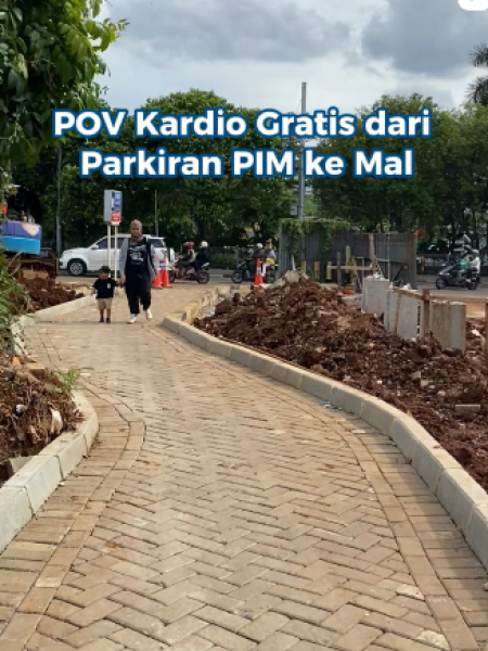 Kardio Gratis di Parkiran Mall PIM