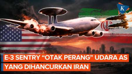 E-3 Sentry Dihancurkan Iran, Pertahanan Udara Amerika Terancam “Pincang”