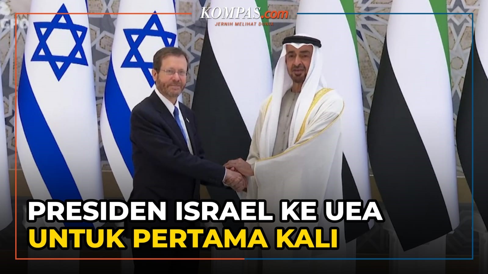 Presiden Israel Berkunjung ke UEA untuk Kali Pertama, Bahas Apa?