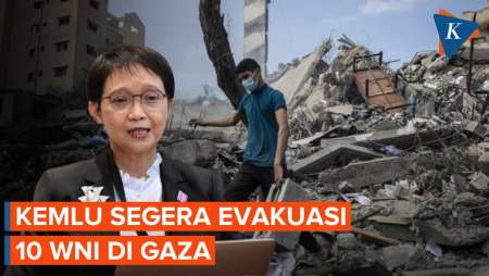 Pemerintah Bersiap Evakuasi 10 WNI dari Jalur Gaza