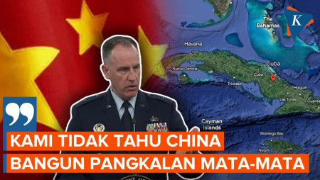 AS Bantah Kabar China Bangun Pangkalan Mata-mata di Kuba