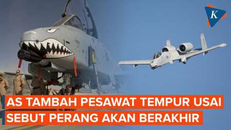 AS Tambah Pesawat Tempur Usai Trump Sebut Perang Iran Akan Usai, Buat Apa?