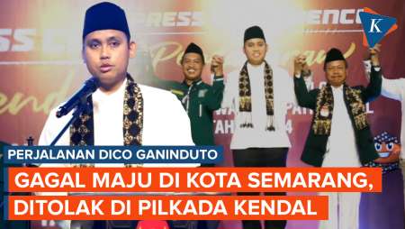 Dico Ganinduto, Gagal Maju Pilkada Kota Semarang, Kini Pendaftarannya Ditolak KPU Kendal