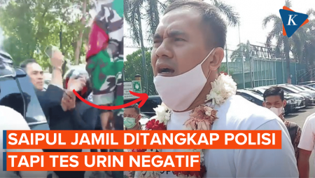 Heboh Video Saipul Jamil Ditangkap Polisi di Daan Mogot