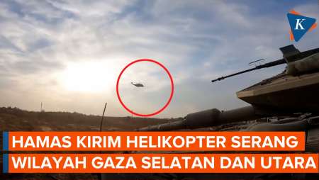 IDF Kerahkan Helikopter untuk Serang Gaza Tengah dan Selatan