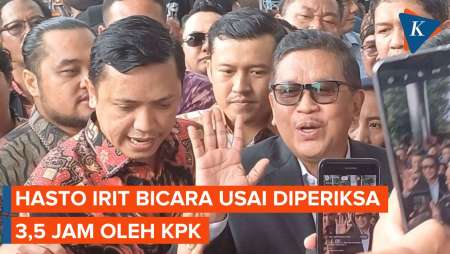 Irit Bicara Usai Diperiksa 3,5 Jam oleh KPK, Hasto: Udah Ya…