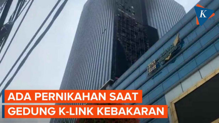 Cerita Keluarga Pengantin Saat K-Link Tower Kebakaran