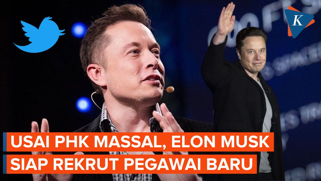 Usai PHK Massal, Kini Elon Siap Rekrut Karyawan Baru Twitter