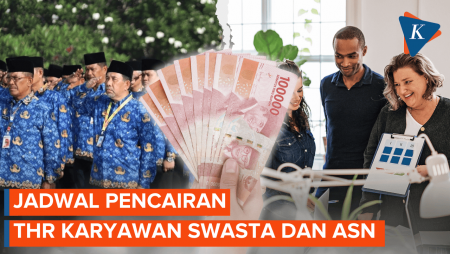 Kapan THR Karyawan Swasta dan ASN Cair? Ini Jadwalnya