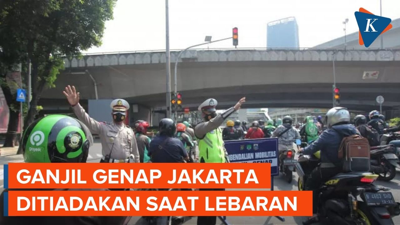Tak Ada Ganjil Genap di Jakarta Selama Libur Lebaran 2022