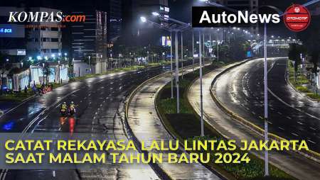 Ada Rekayasa Lalu Lintas di Jakarta saat Malam Tahun Baru 2024