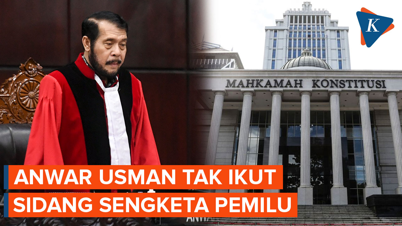 MK Pastikan Anwar Usman Tak Ikut Sidang Sengketa Pemilu