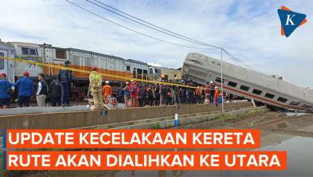 Update Kecelakaan KA Turangga dan KA Lokal, Rute Dialihkan ke…