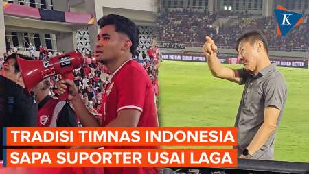 [FULL] Momen Shin Tae-yong Minta Asnawi dkk Sapa Suporter Timnas Indonesia