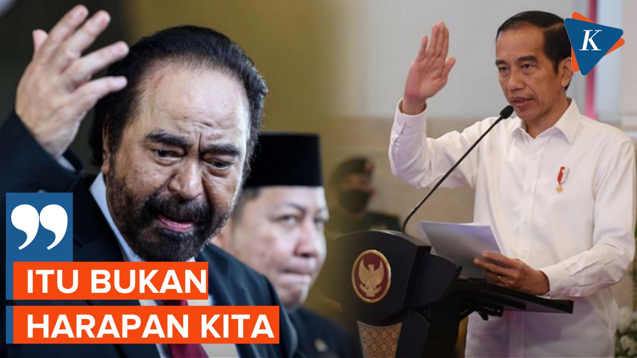 Surya Paloh Tak Ingin Jokowi Ucapkan Selamat Tinggal Usai Usung Anies Baswedan