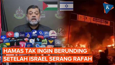 Hamas Tak Ingin Berunding Setelah Serangan Brutal Israel di Rafah Gaza