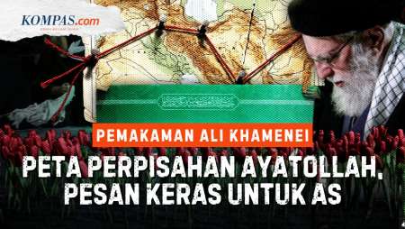 Rute Pemakaman Ali Khamenei: Lebih dari Duka, Iran Tunjukkan Arti Ketangguhan Pertahanan di Depan AS