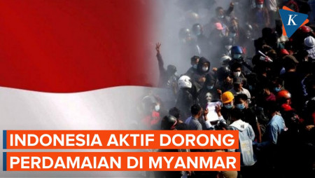 Indonesia Ratusan Kali Diskusi Selesaikan Konflik Myanmar 