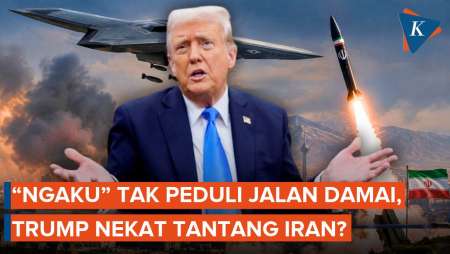 Trump “Ngaku” Tak Peduli Jalan Damai, AS Nekat Serbu Iran Lagi?