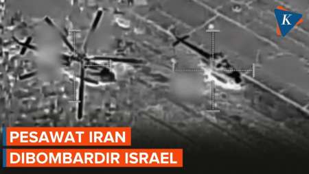 Israel Gempur Bandara Teheran, Pesawat Iran Jadi Sasaran Utama