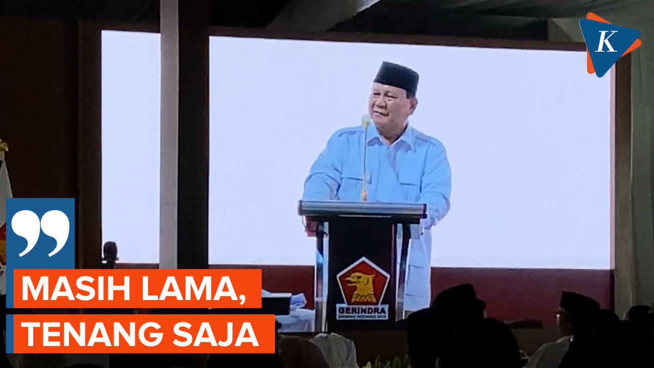 Kata Prabowo Soal Cawapres yang Akan Mendampinginya di Pilpres 2024