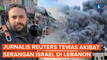 Jurnalis Reuters Tewas akibat Serangan Israel di Lebanon