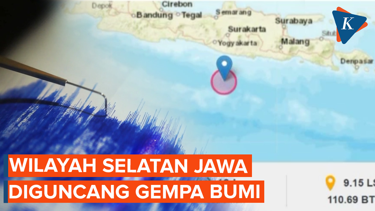 Gempa Magnitudo 5 8 Guncang Selatan Jawa Terasa Di Jogja Hingga Banyuwangi