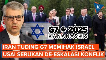 G7 Serukan De-Eskalasi Konflik dengan Israel, Iran: Kami Membela Diri