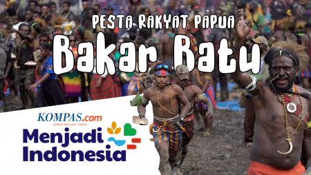 Bakar Batu, Pesta Rakyat HUT ke-15 Kabupaten Puncak, Papua Tengah | MENJADI INDONESIA