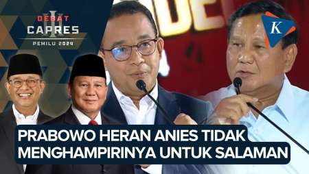 Prabowo Merasa Senior, Ingin Anies Baswedan yang Hampiri untuk Salaman